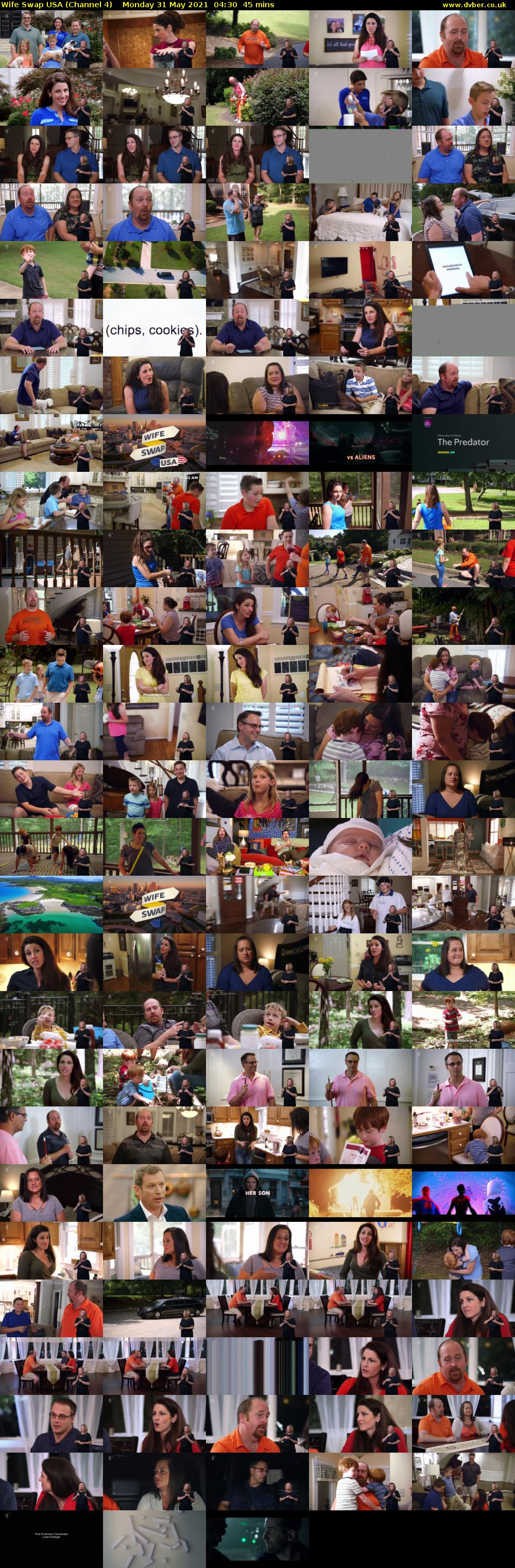 Wife Swap USA (Channel 4) Monday 31 May 2021 04:30 - 05:15