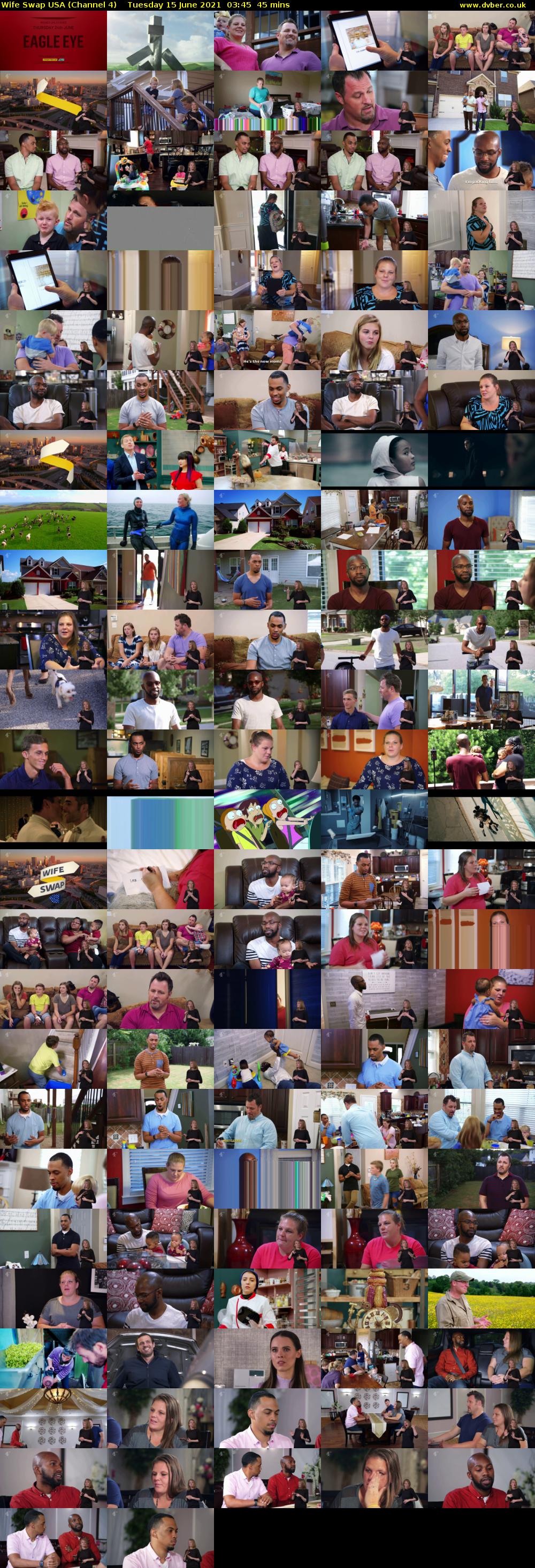 Wife Swap USA (Channel 4) Tuesday 15 June 2021 03:45 - 04:30