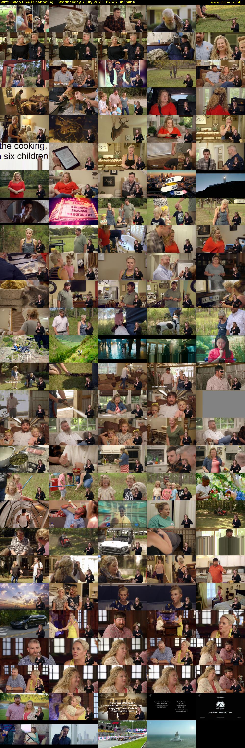 Wife Swap USA (Channel 4) Wednesday 7 July 2021 02:45 - 03:30
