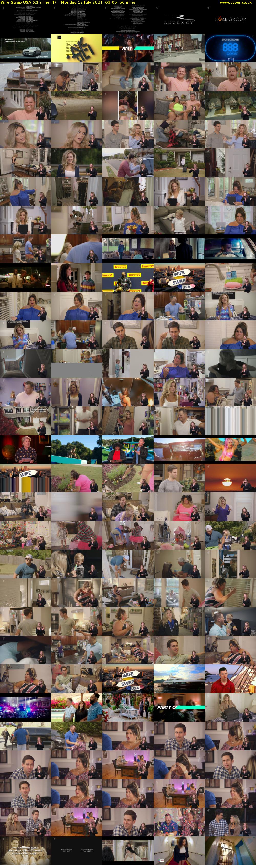 Wife Swap USA (Channel 4) Monday 12 July 2021 03:05 - 03:55