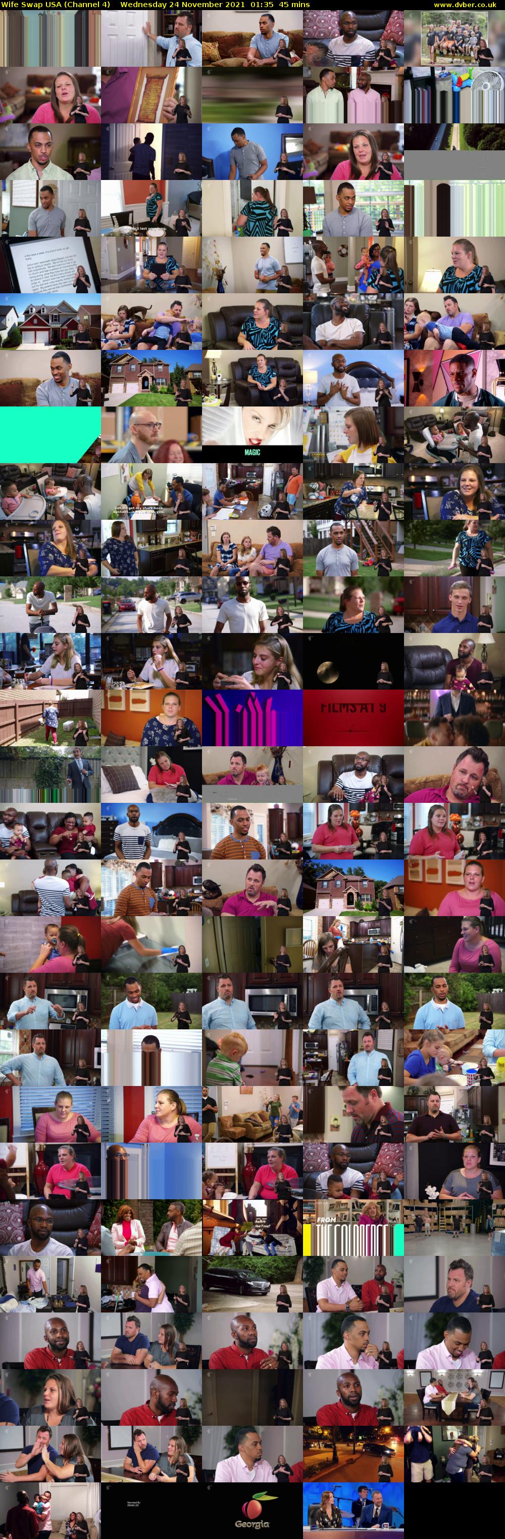 Wife Swap USA (Channel 4) Wednesday 24 November 2021 01:35 - 02:20