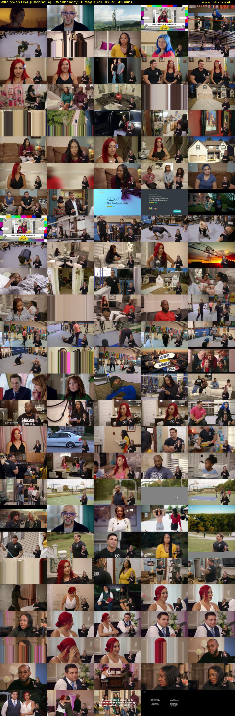 Wife Swap USA (Channel 4) Wednesday 18 May 2022 02:20 - 03:05