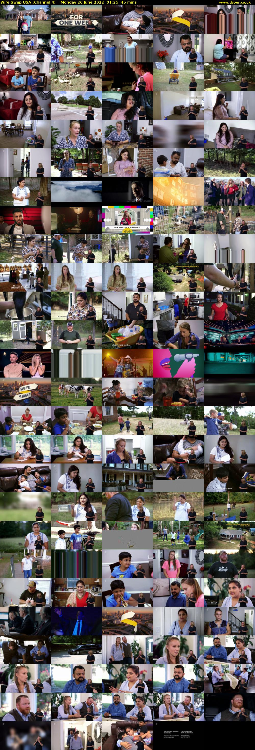 Wife Swap USA (Channel 4) Monday 20 June 2022 01:25 - 02:10