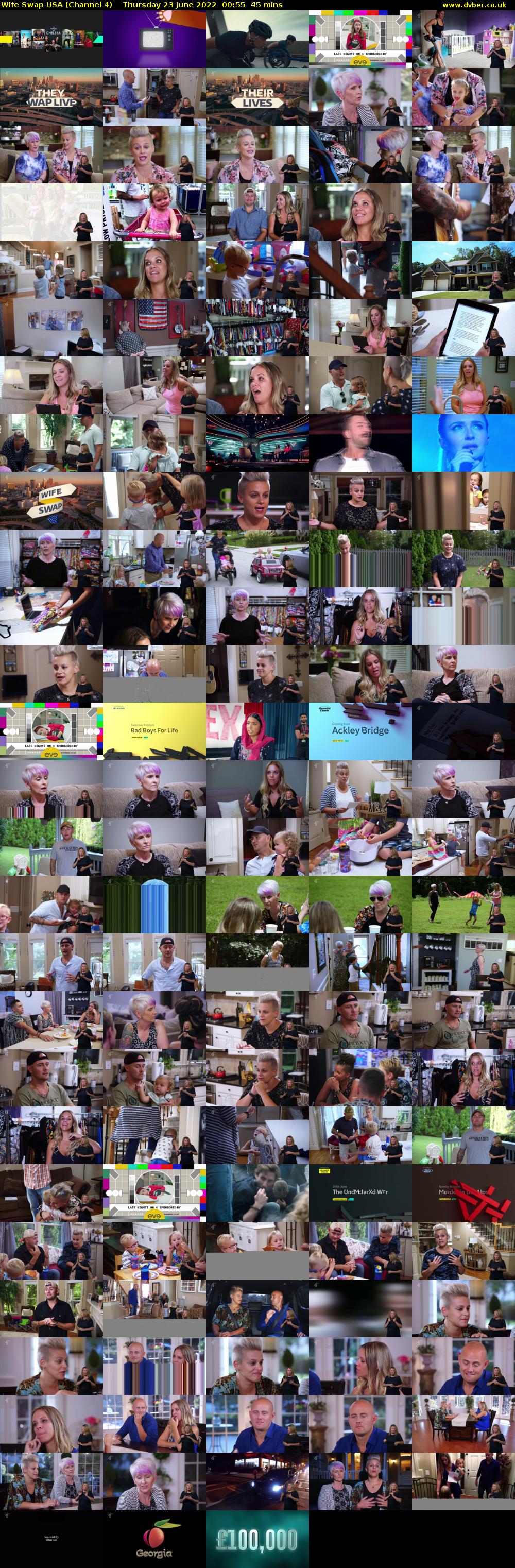 Wife Swap USA (Channel 4) Thursday 23 June 2022 00:55 - 01:40