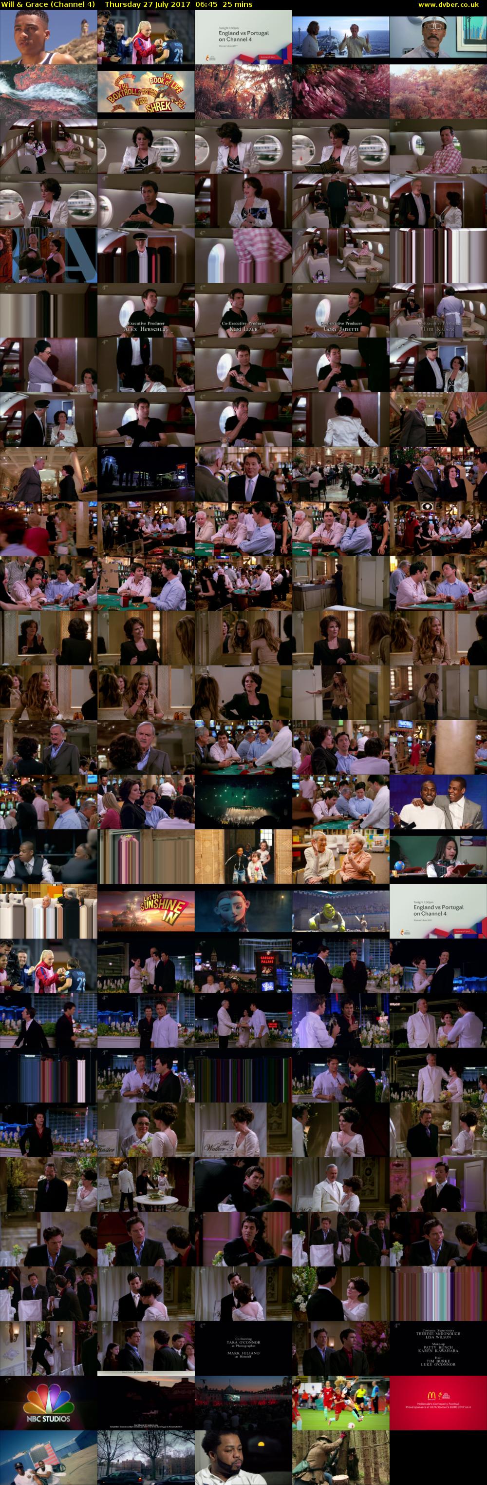 Will & Grace (Channel 4) Thursday 27 July 2017 06:45 - 07:10