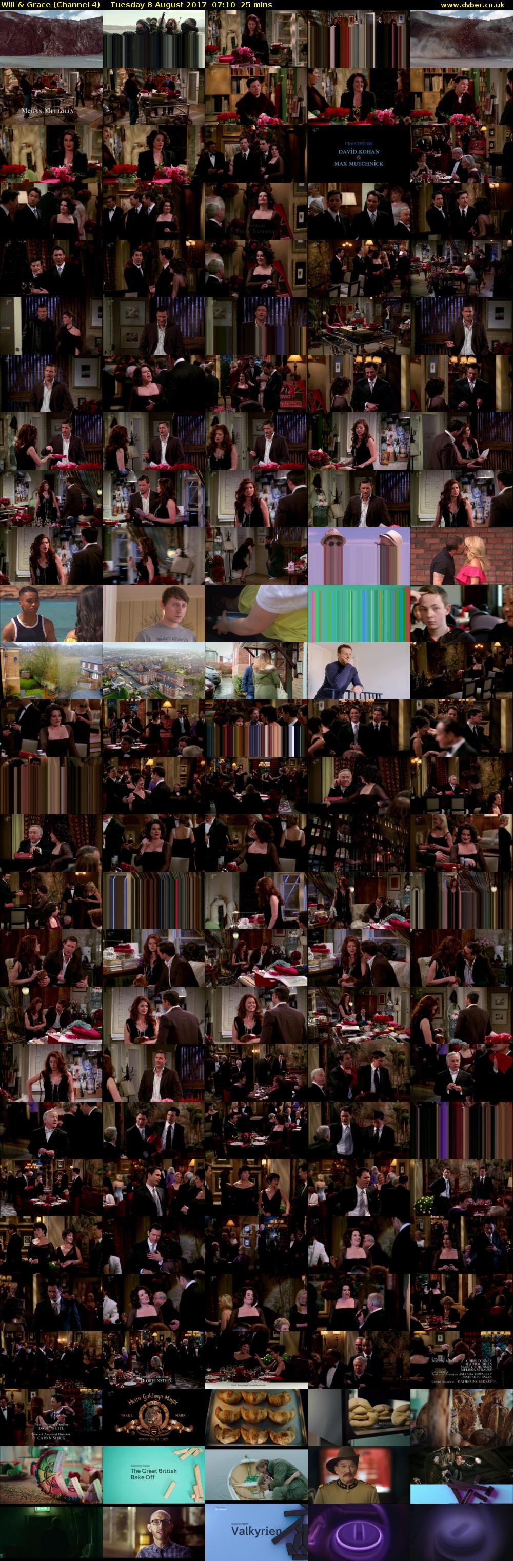 Will & Grace (Channel 4) Tuesday 8 August 2017 07:10 - 07:35