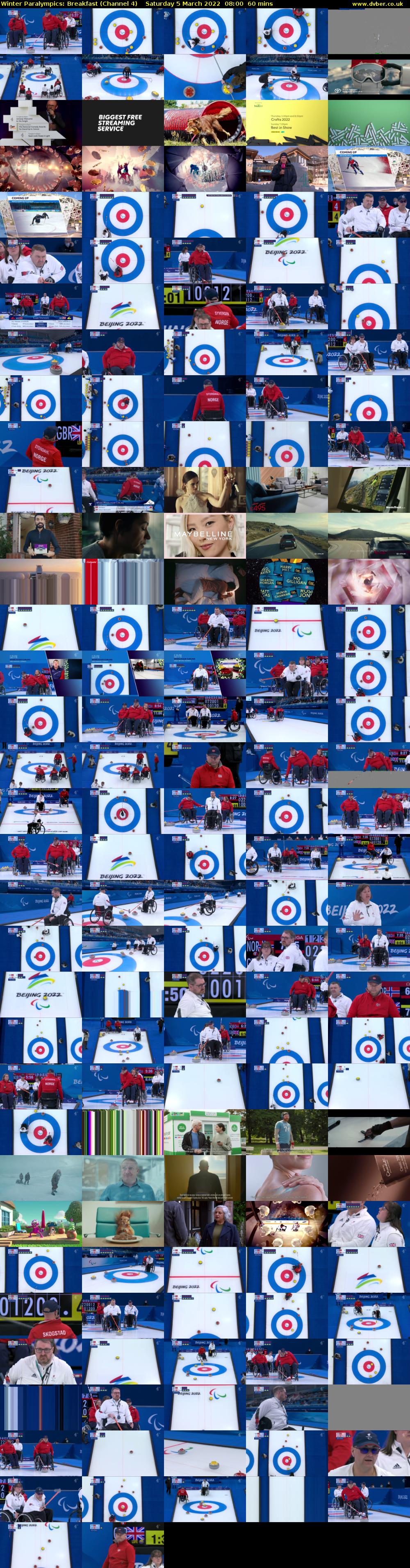 Winter Paralympics: Breakfast (Channel 4) Saturday 5 March 2022 08:00 - 09:00