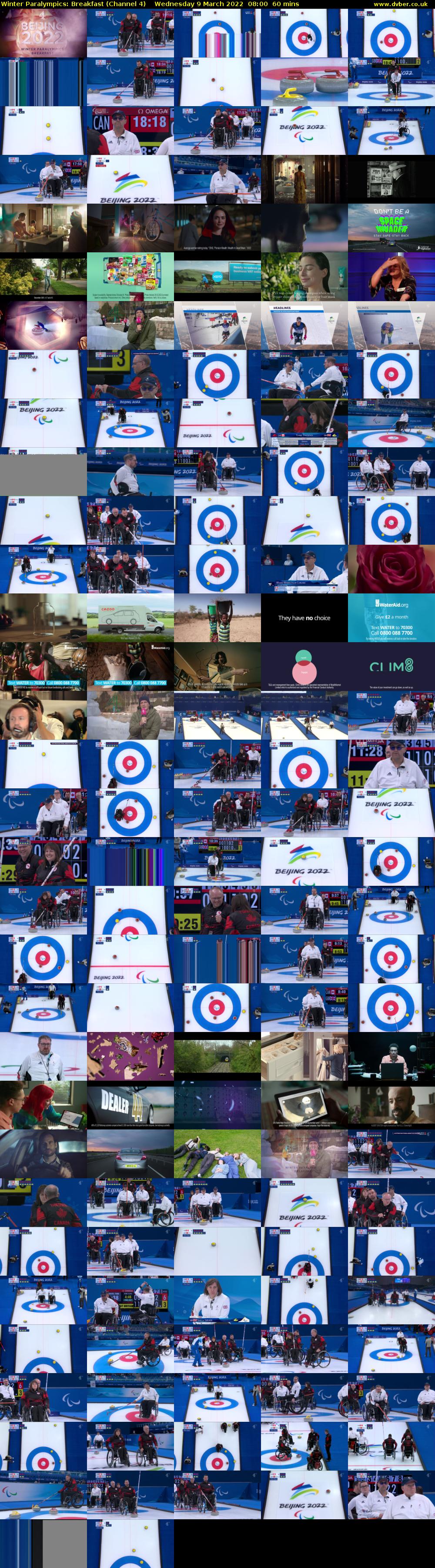 Winter Paralympics: Breakfast (Channel 4) Wednesday 9 March 2022 08:00 - 09:00