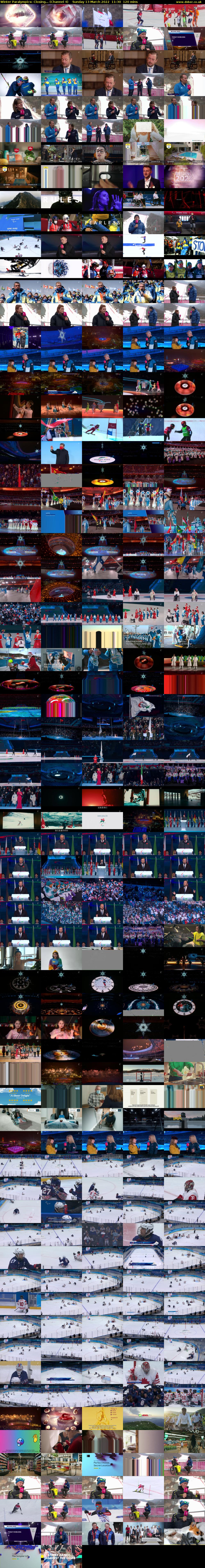 Winter Paralympics: Closing... (Channel 4) Sunday 13 March 2022 11:30 - 13:30