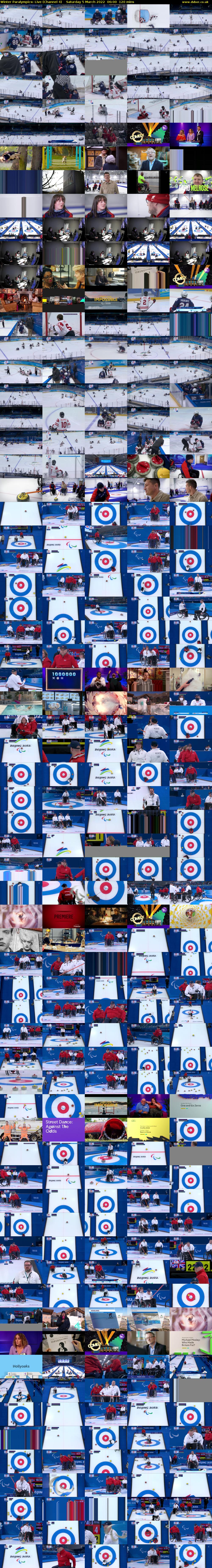 Winter Paralympics: Live (Channel 4) Saturday 5 March 2022 06:00 - 08:00