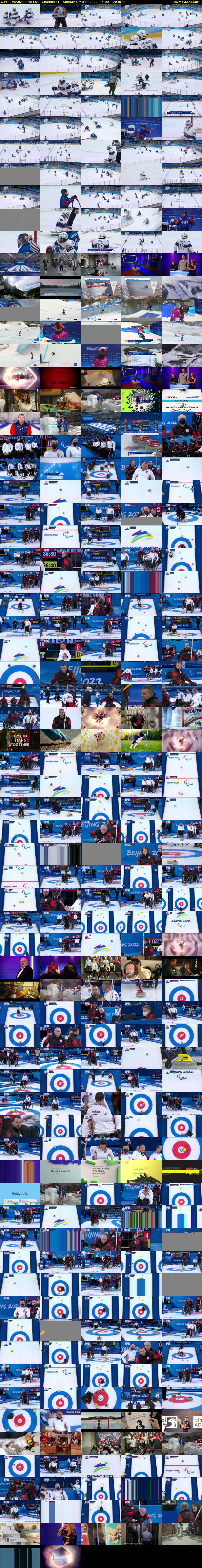 Winter Paralympics: Live (Channel 4) Sunday 6 March 2022 06:00 - 08:00