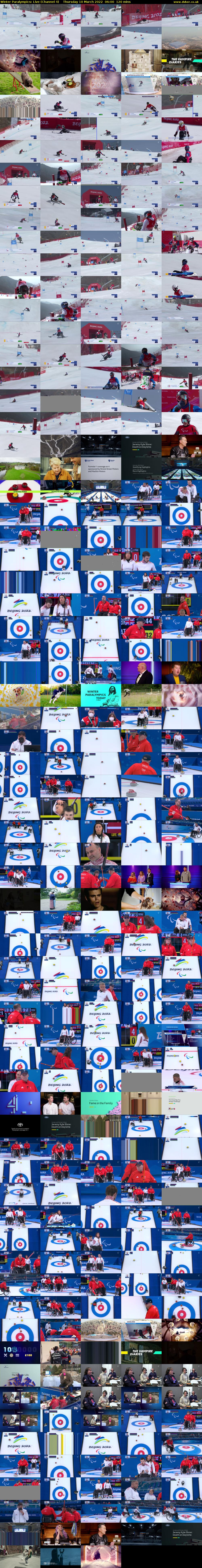 Winter Paralympics: Live (Channel 4) Thursday 10 March 2022 06:00 - 08:00