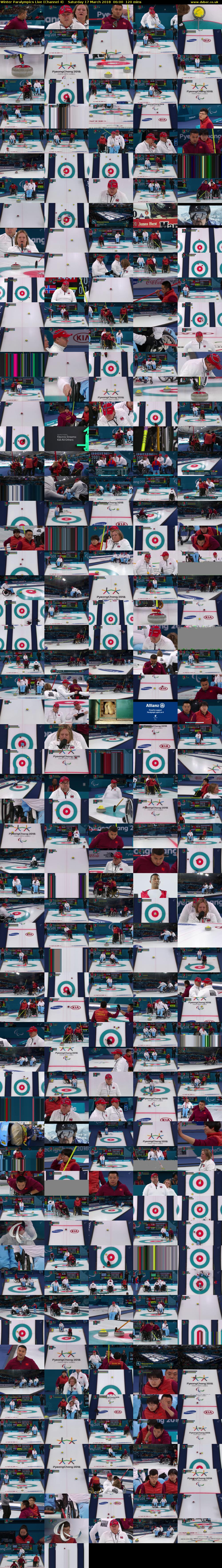 Winter Paralympics Live (Channel 4) Saturday 17 March 2018 06:00 - 08:00
