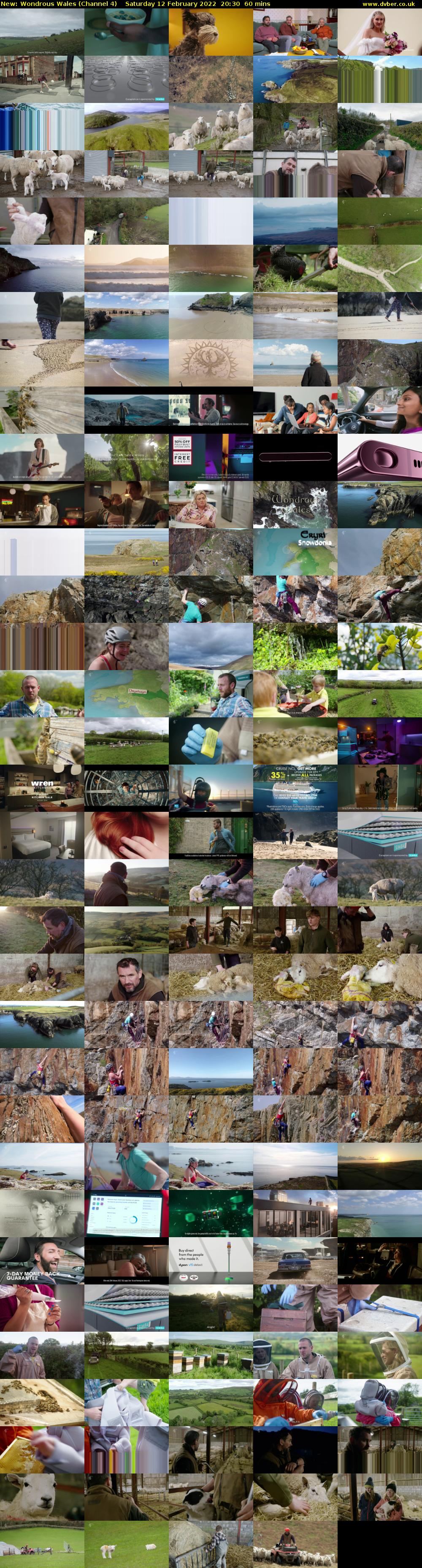 Wondrous Wales (Channel 4) Saturday 12 February 2022 20:30 - 21:30
