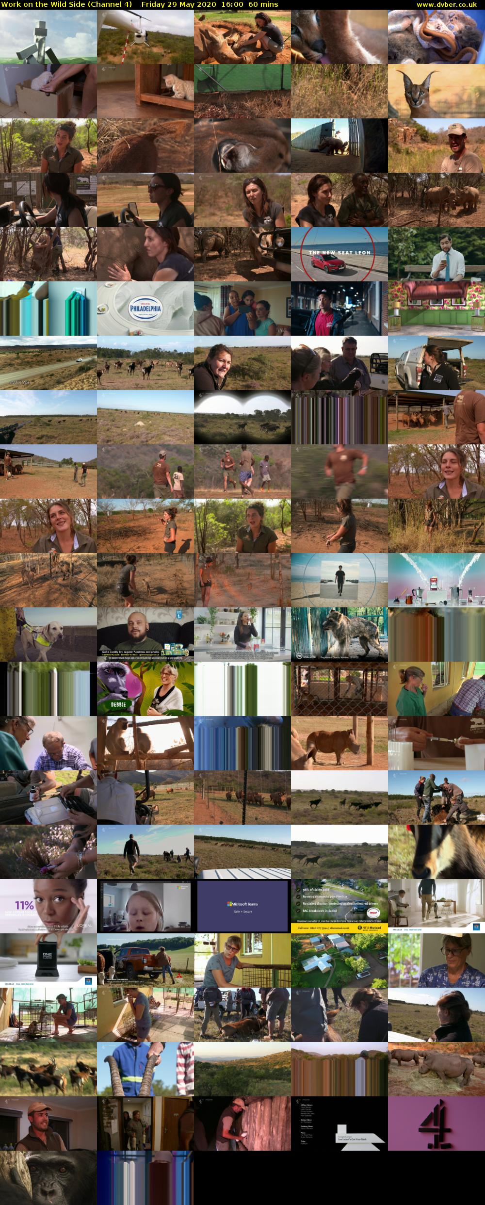 Work on the Wild Side (Channel 4) Friday 29 May 2020 16:00 - 17:00