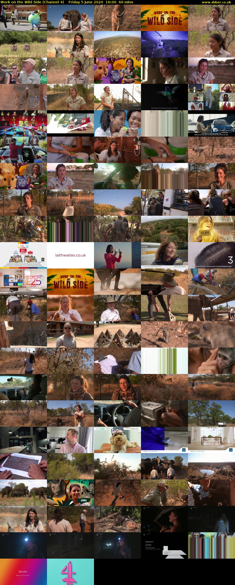 Work on the Wild Side (Channel 4) Friday 5 June 2020 16:00 - 17:00