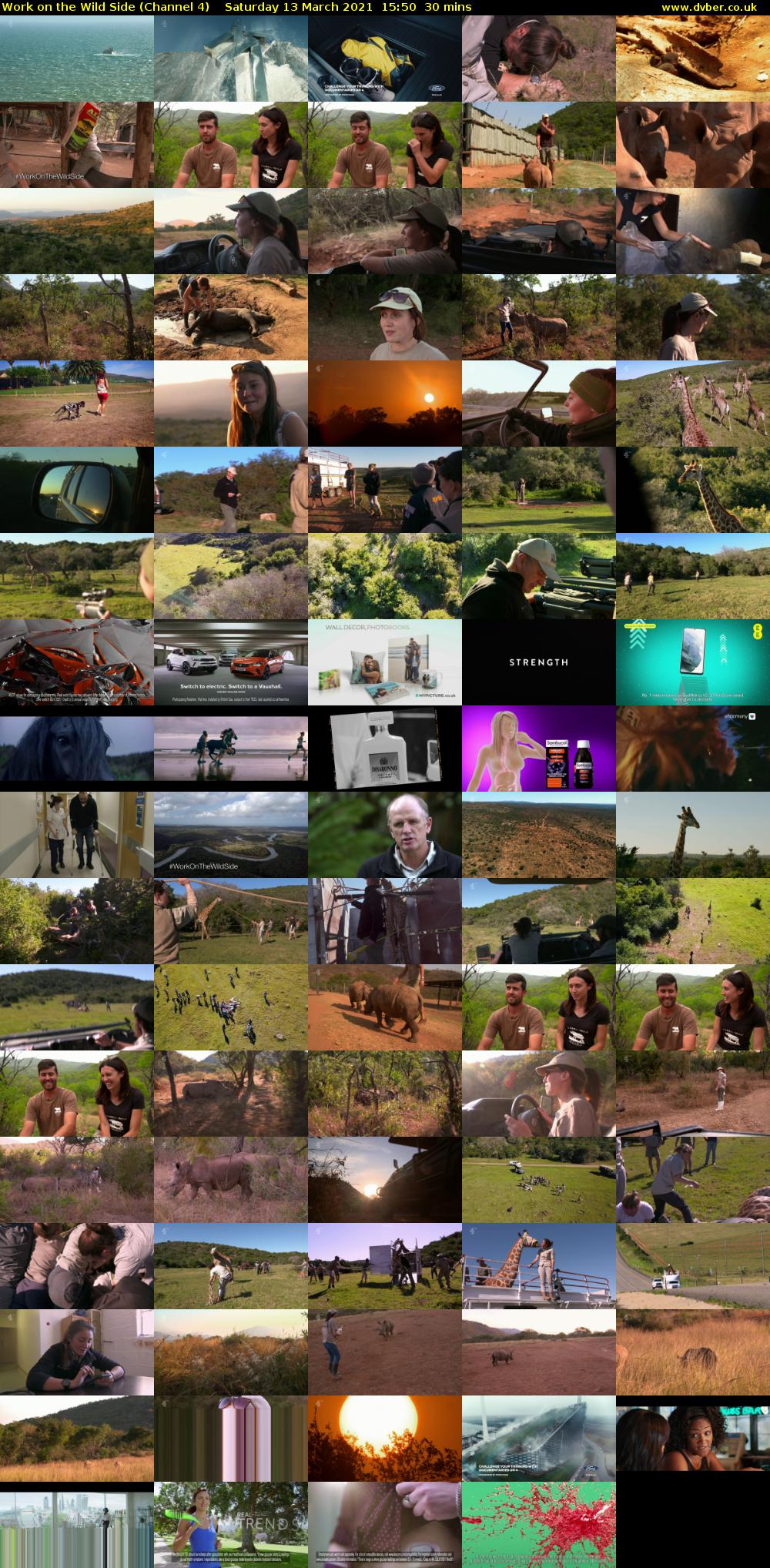 Work on the Wild Side (Channel 4) Saturday 13 March 2021 15:50 - 16:20