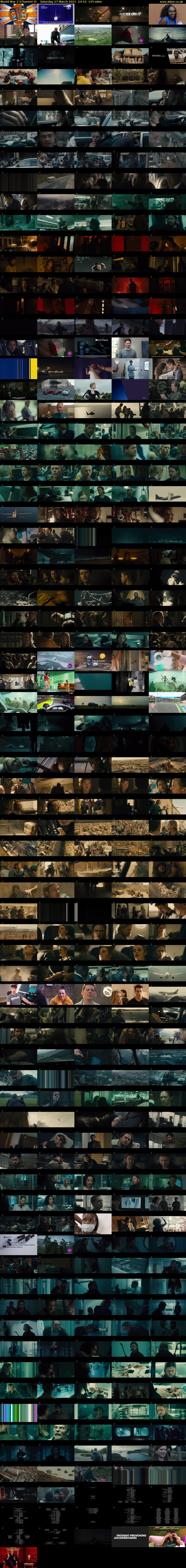 World War Z (Channel 4) Saturday 27 March 2021 23:10 - 02:15