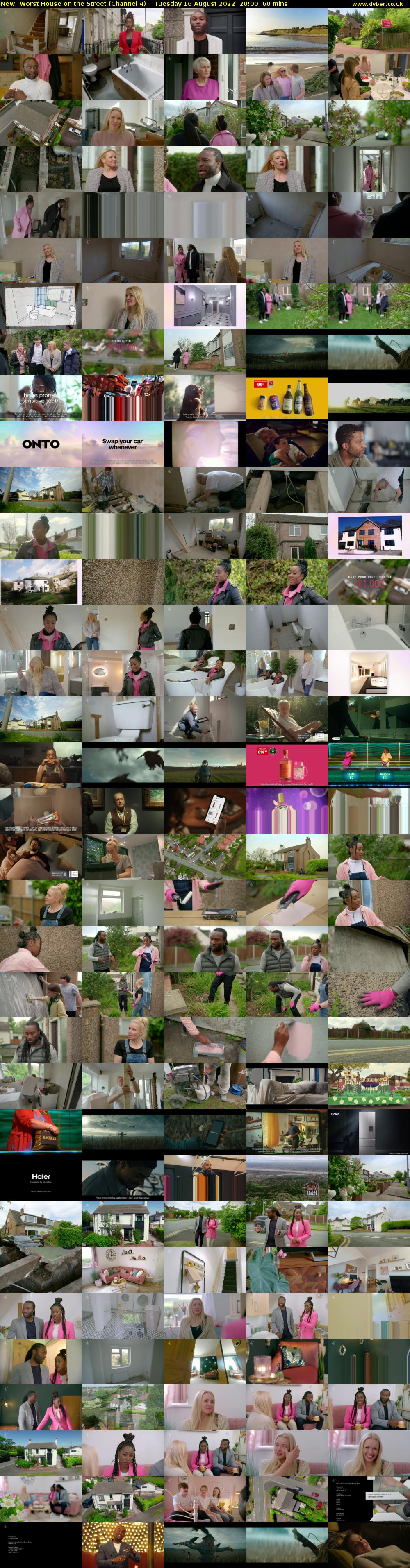 Worst House on the Street (Channel 4) Tuesday 16 August 2022 20:00 - 21:00