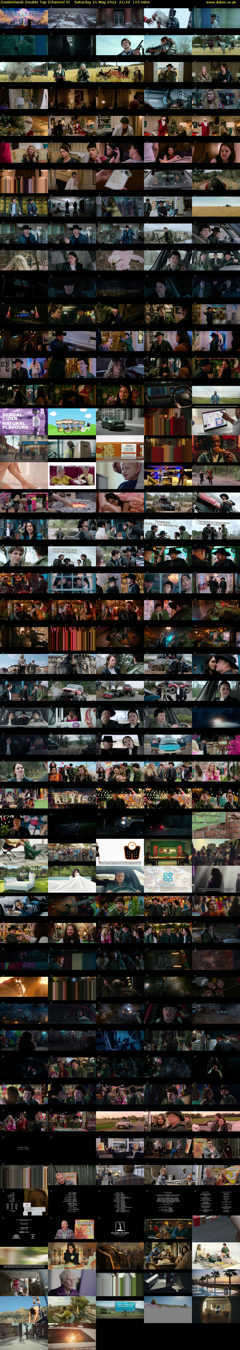 Zombieland: Double Tap (Channel 4) Saturday 21 May 2022 21:20 - 23:15