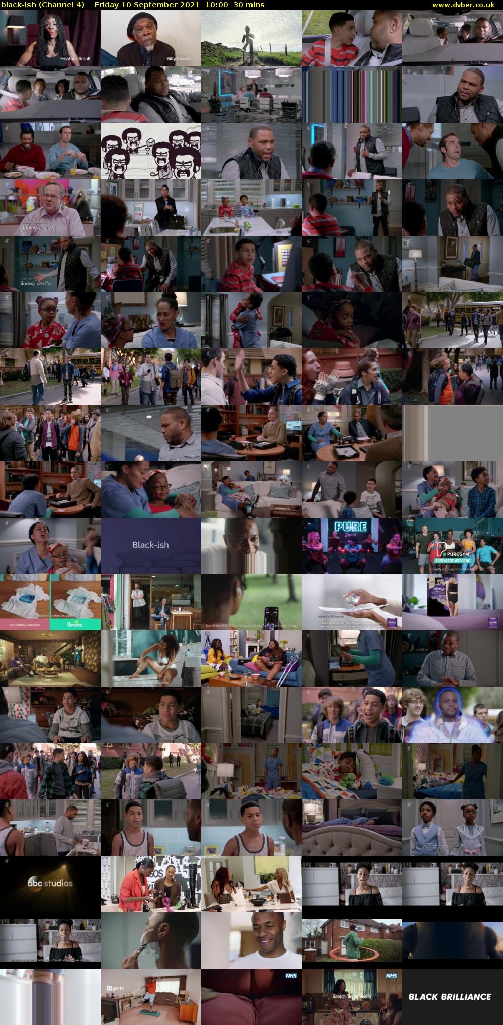 black-ish (Channel 4) Friday 10 September 2021 10:00 - 10:30