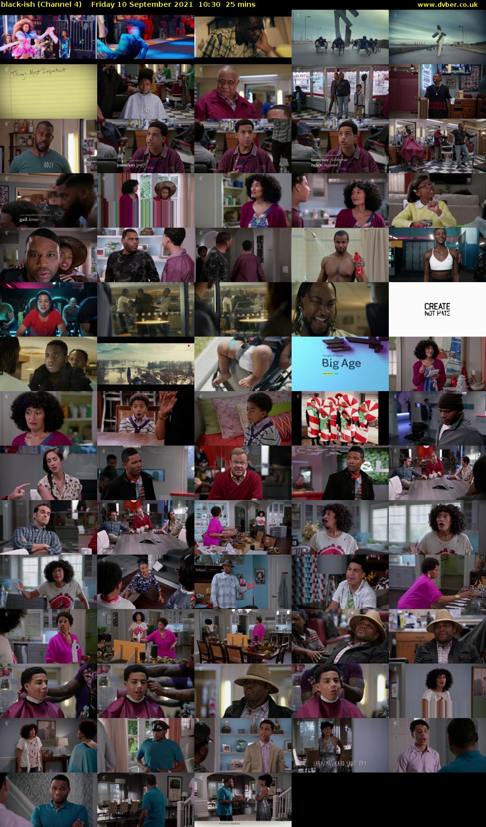 black-ish (Channel 4) Friday 10 September 2021 10:30 - 10:55