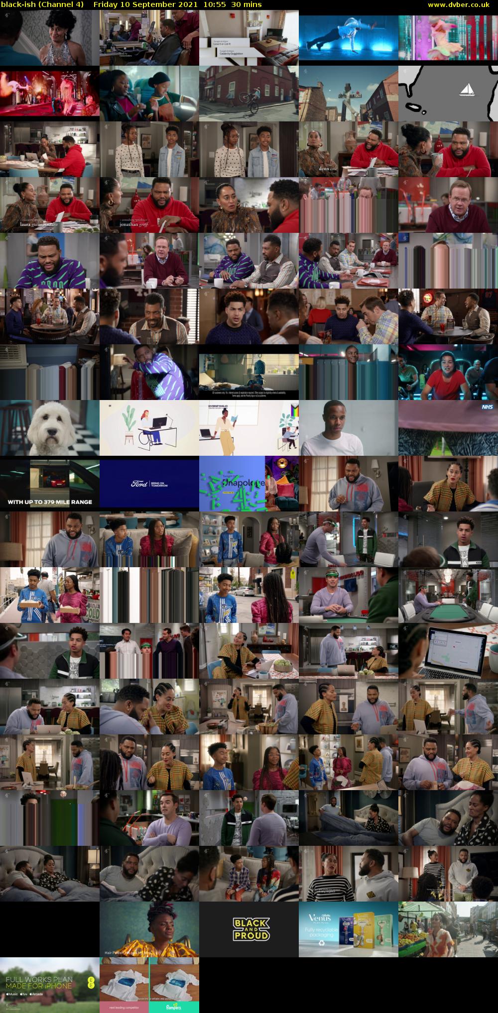 black-ish (Channel 4) Friday 10 September 2021 10:55 - 11:25