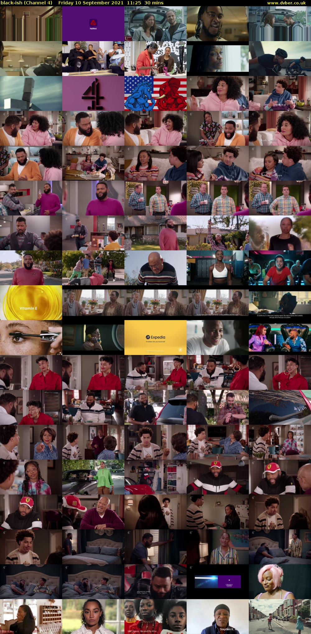 black-ish (Channel 4) Friday 10 September 2021 11:25 - 11:55