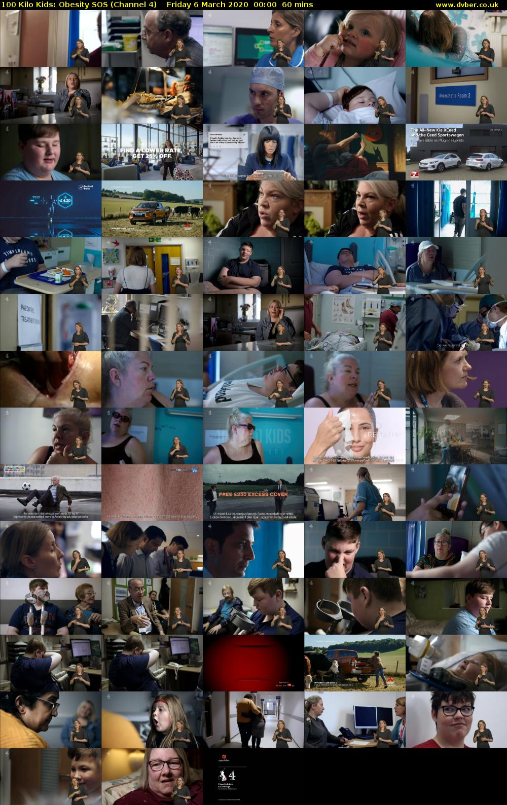 100 Kilo Kids: Obesity SOS (Channel 4) Friday 6 March 2020 00:00 - 01:00