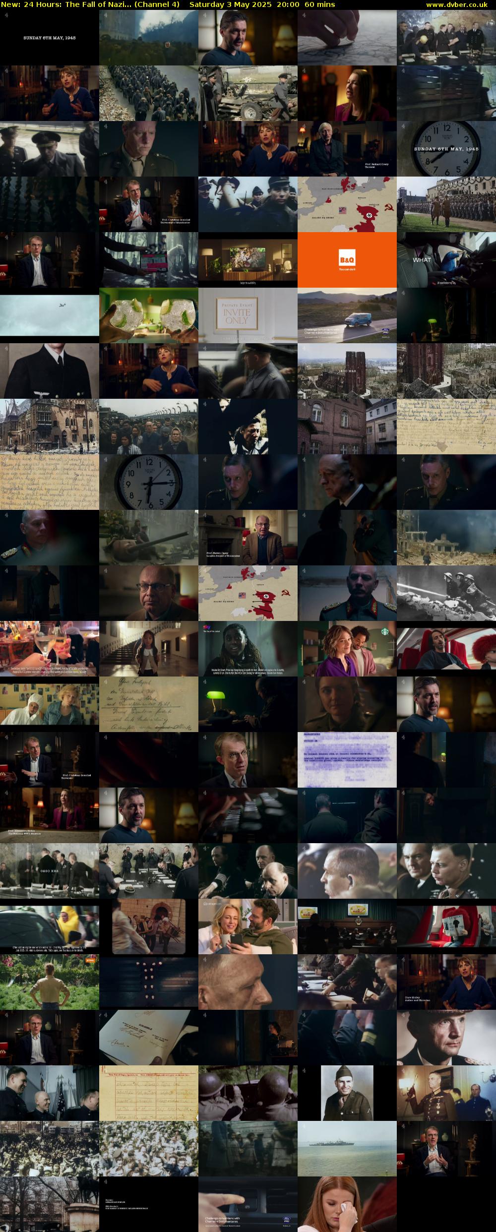 24 Hours: The Fall of Nazi... (Channel 4) Saturday 3 May 2025 20:00 - 21:00