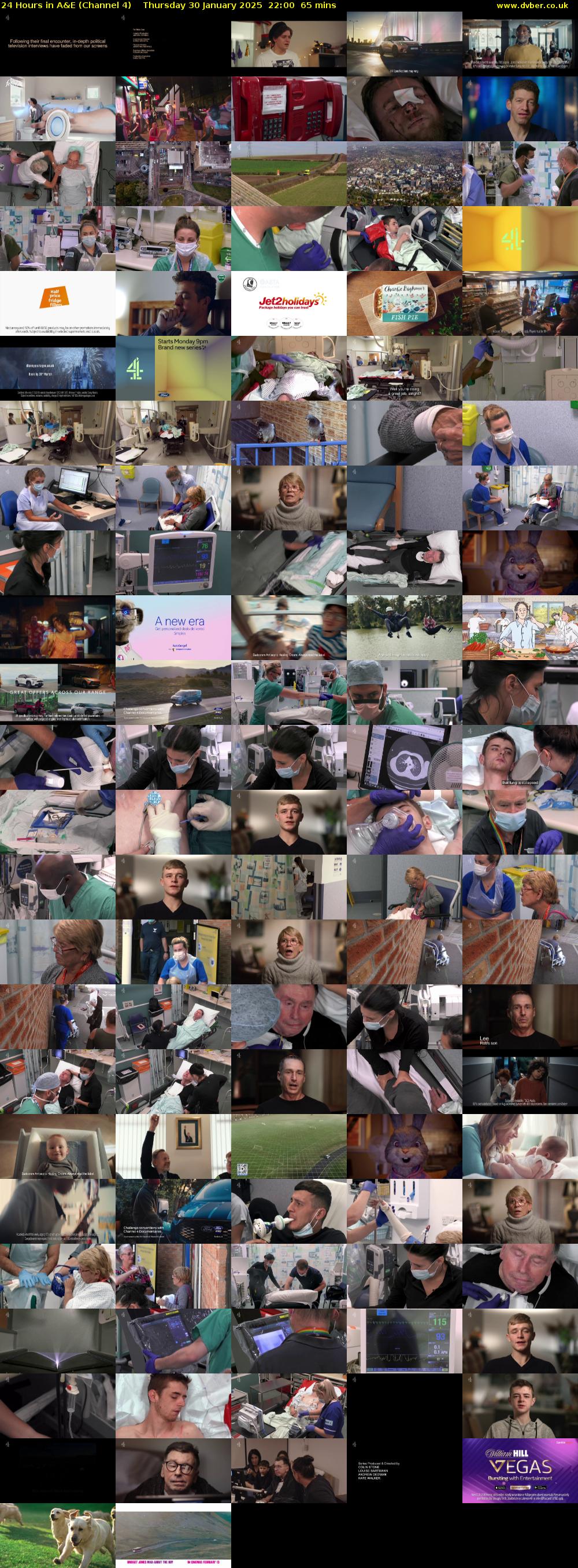24 Hours in A&E (Channel 4) Thursday 30 January 2025 22:00 - 23:05