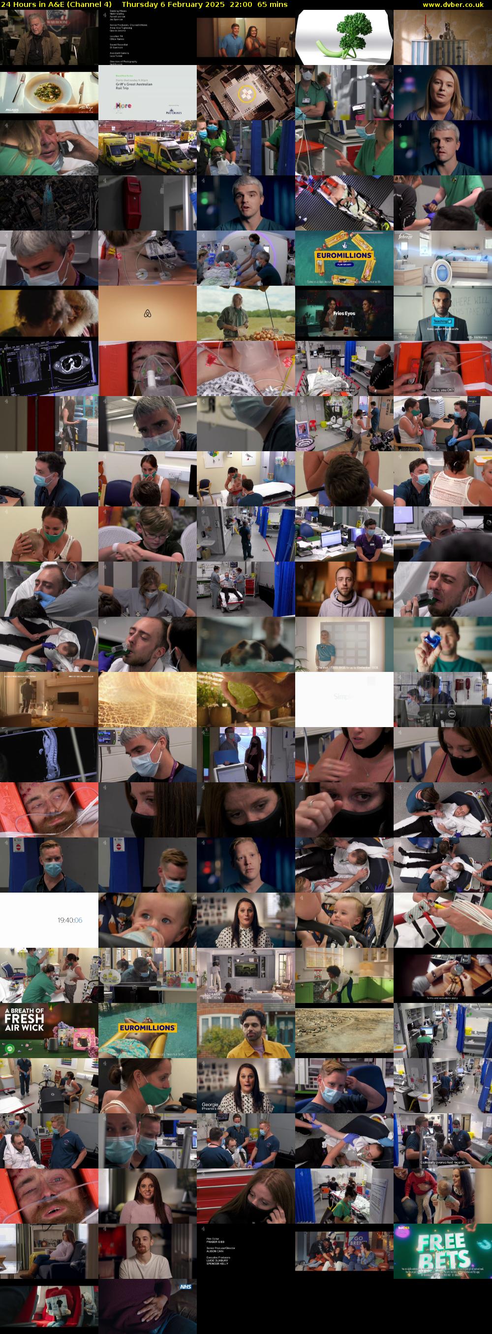 24 Hours in A&E (Channel 4) Thursday 6 February 2025 22:00 - 23:05