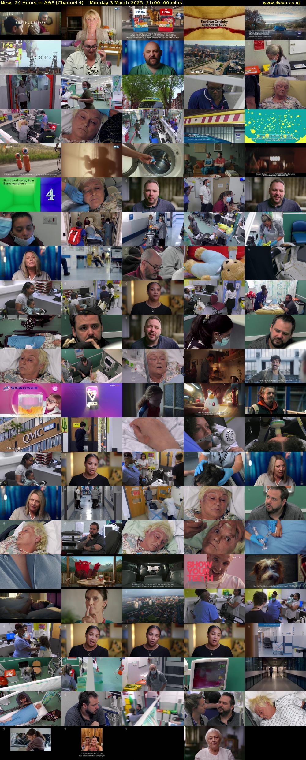 24 Hours in A&E (Channel 4) Monday 3 March 2025 21:00 - 22:00