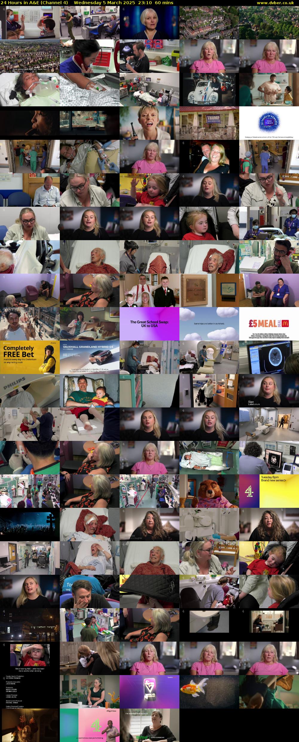24 Hours in A&E (Channel 4) Wednesday 5 March 2025 23:10 - 00:10