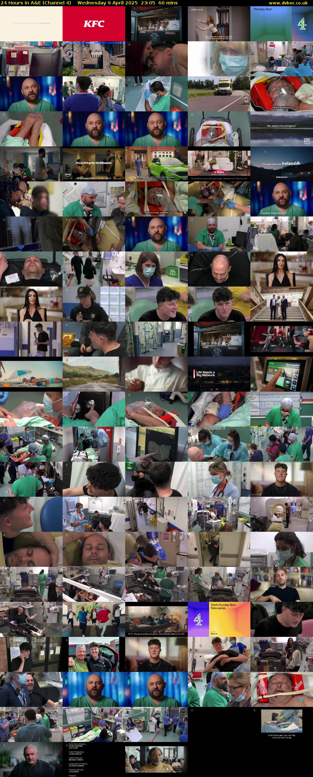 24 Hours in A&E (Channel 4) Wednesday 9 April 2025 23:05 - 00:05