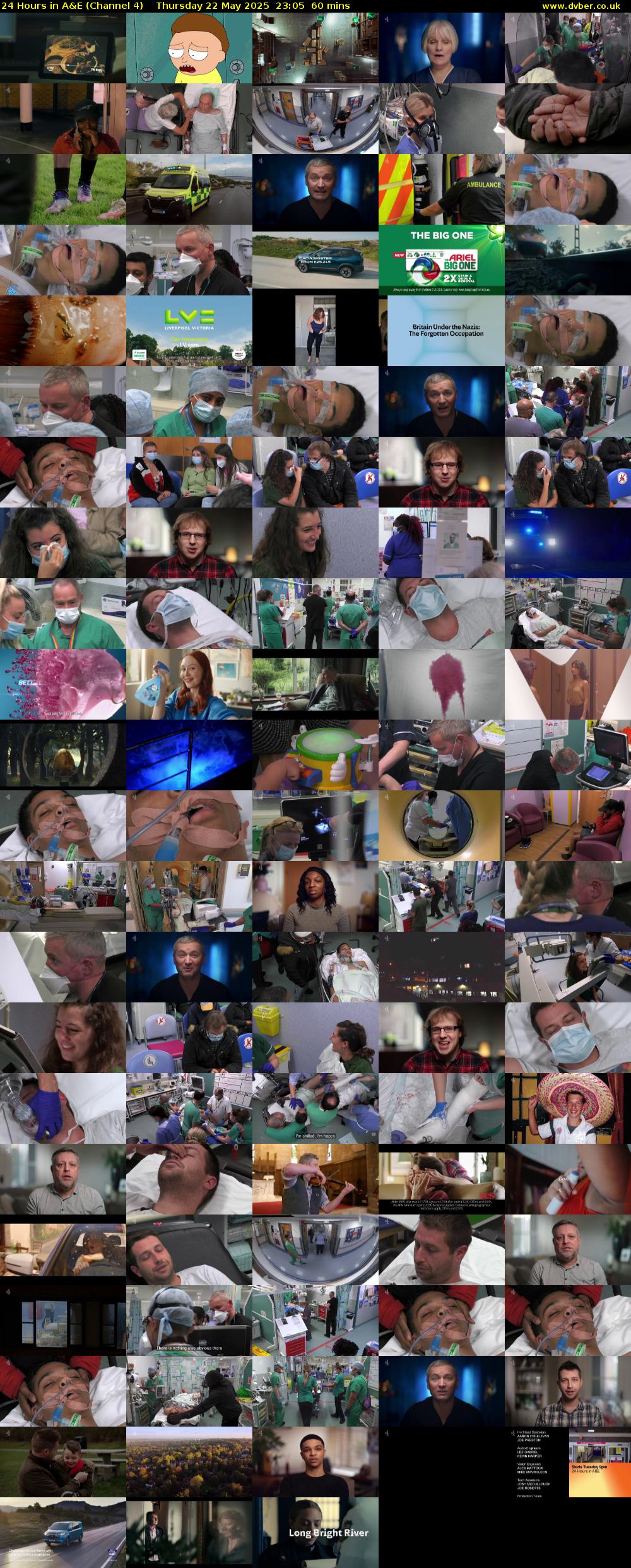24 Hours in A&E (Channel 4) Thursday 22 May 2025 23:05 - 00:05