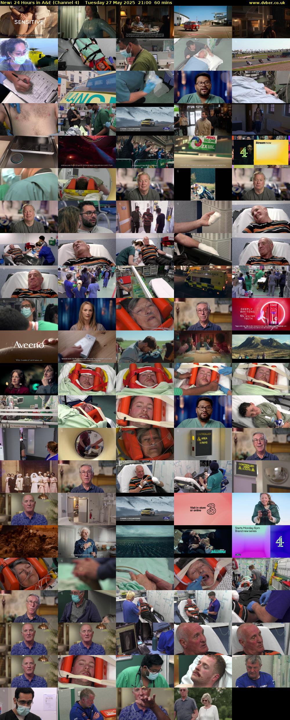 24 Hours in A&E (Channel 4) Tuesday 27 May 2025 21:00 - 22:00