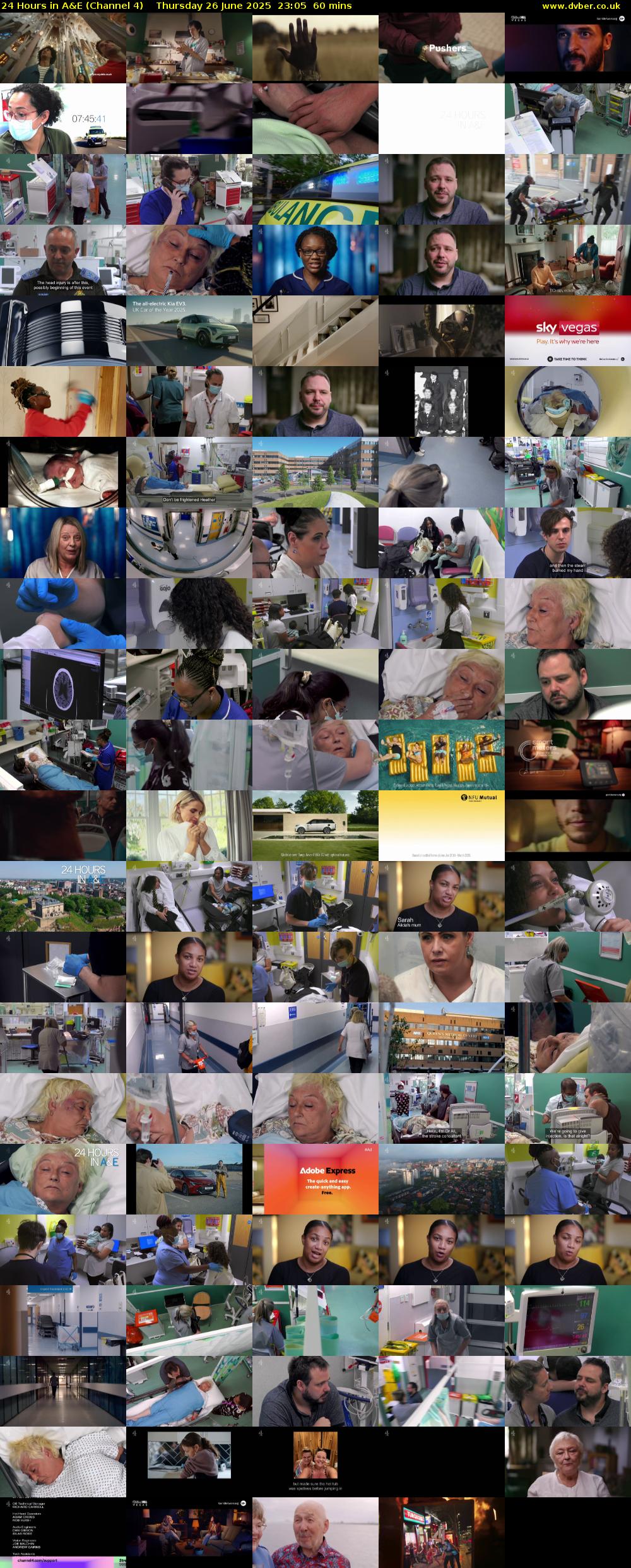 24 Hours in A&E (Channel 4) Thursday 26 June 2025 23:05 - 00:05