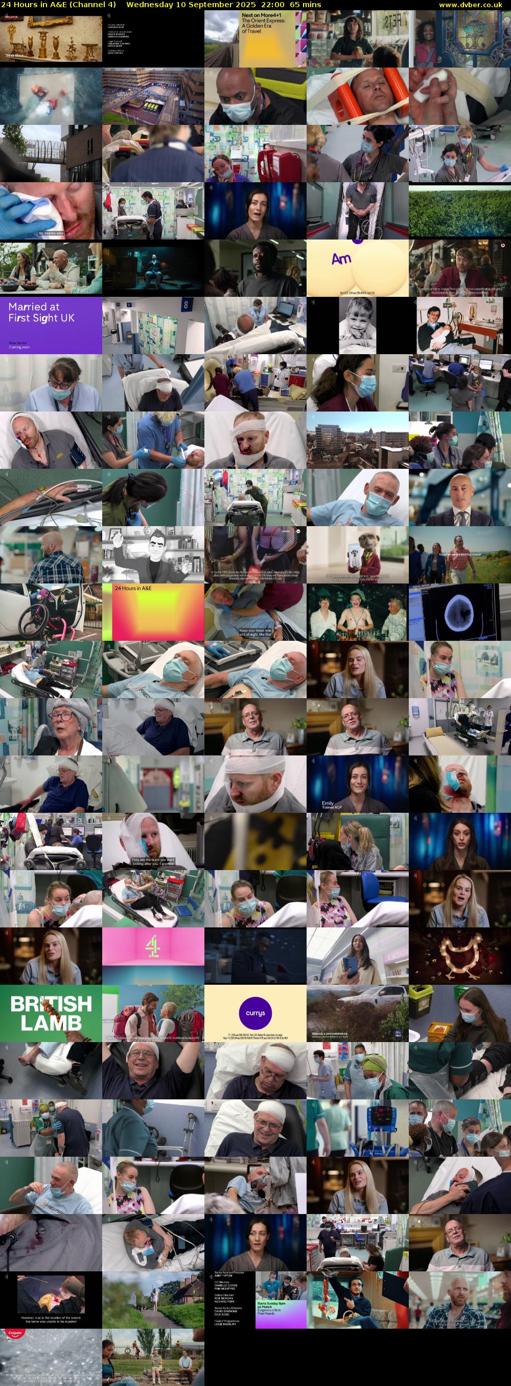 24 Hours in A&E (Channel 4) Wednesday 10 September 2025 22:00 - 23:05