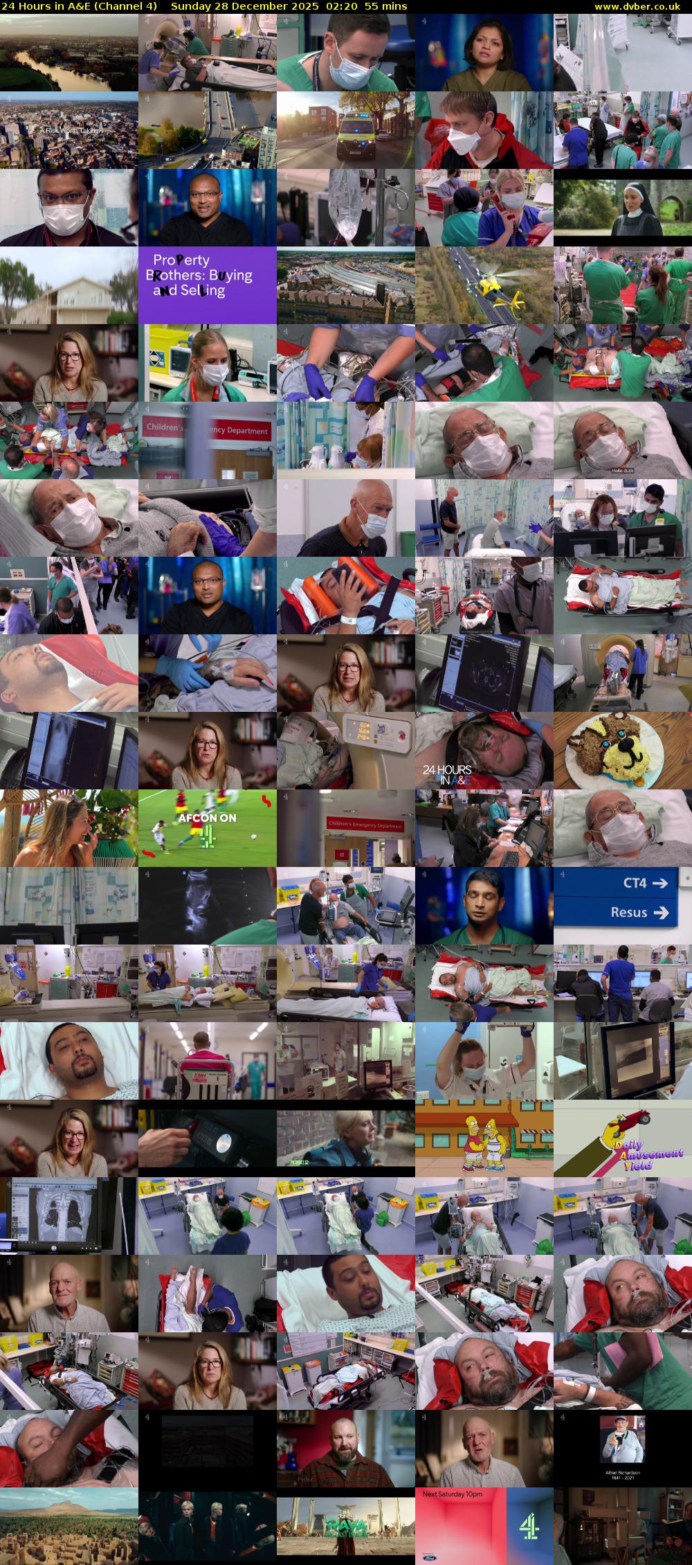 24 Hours in A&E (Channel 4) Sunday 28 December 2025 02:20 - 03:15