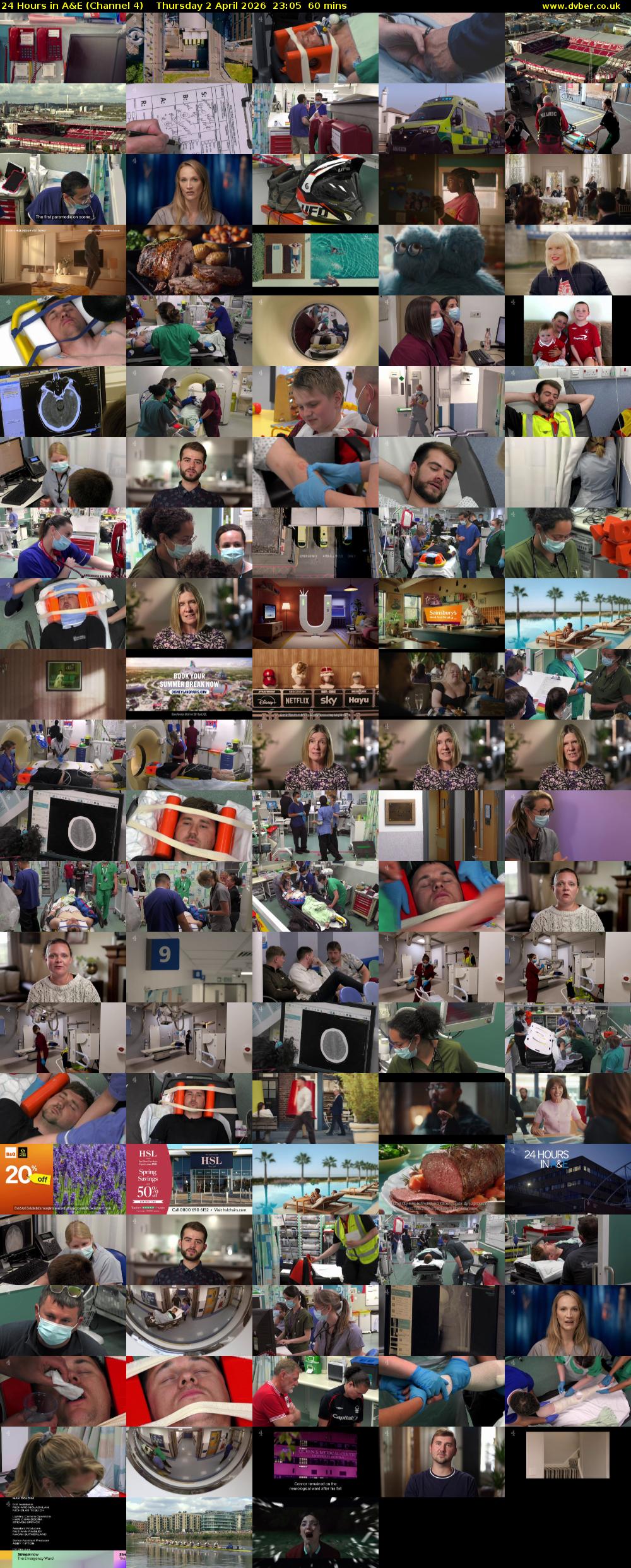 24 Hours in A&E (Channel 4) Thursday 2 April 2026 23:05 - 00:05