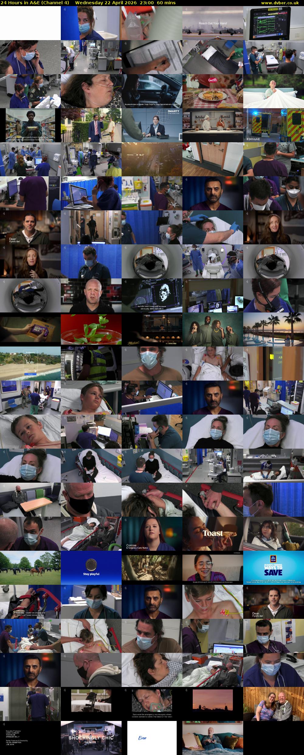 24 Hours in A&E (Channel 4) Wednesday 22 April 2026 23:00 - 00:00