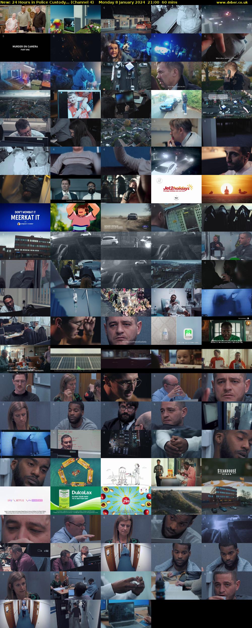 24 Hours in Police Custody... (Channel 4) Monday 8 January 2024 21:00 - 22:00