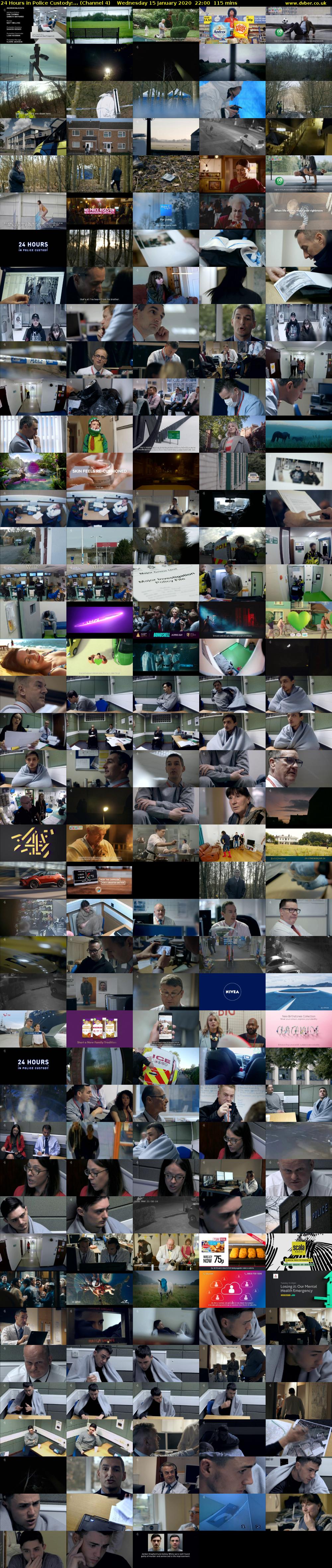 24 Hours in Police Custody:... (Channel 4) Wednesday 15 January 2020 22:00 - 23:55
