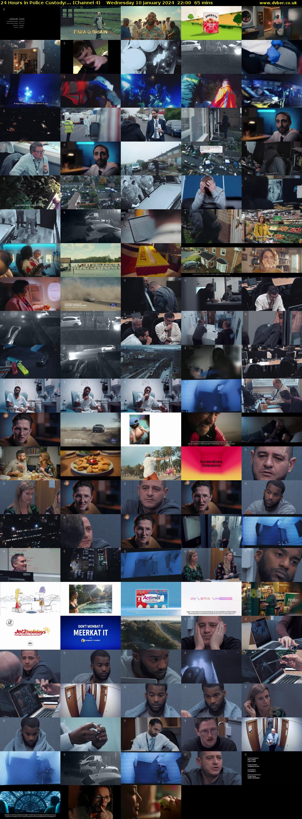 24 Hours in Police Custody:... (Channel 4) Wednesday 10 January 2024 22:00 - 23:05