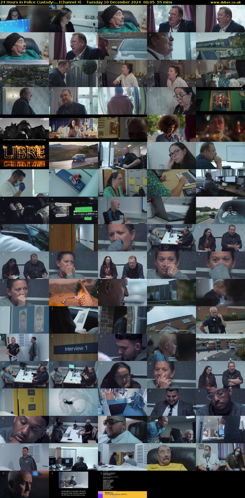 24 Hours in Police Custody:... (Channel 4) Tuesday 10 December 2024 00:05 - 01:00