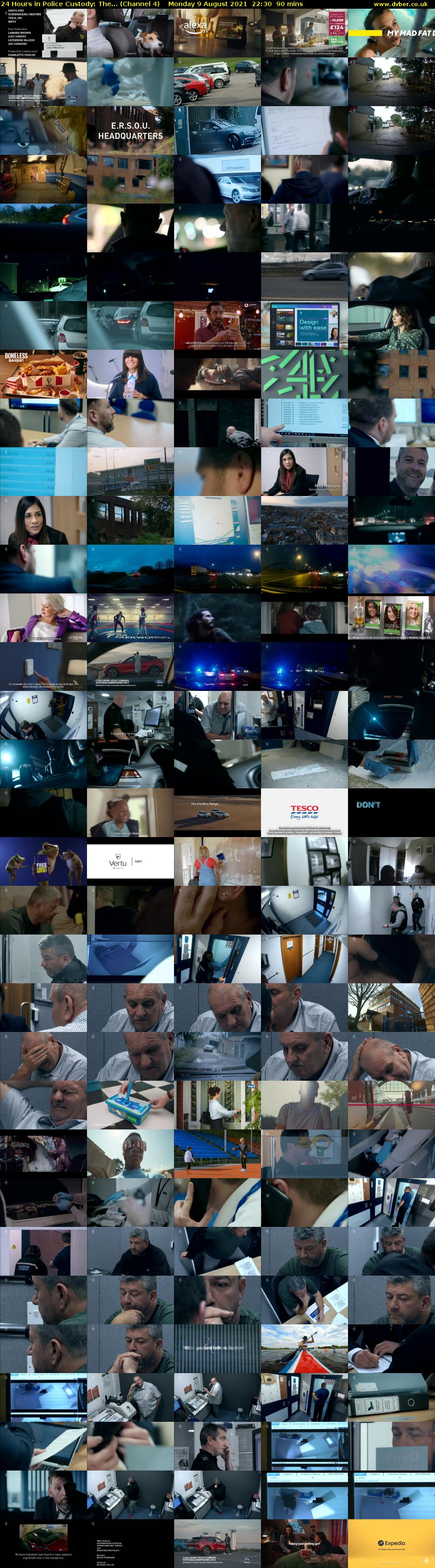 24 Hours in Police Custody: The... (Channel 4) Monday 9 August 2021 22:30 - 00:00
