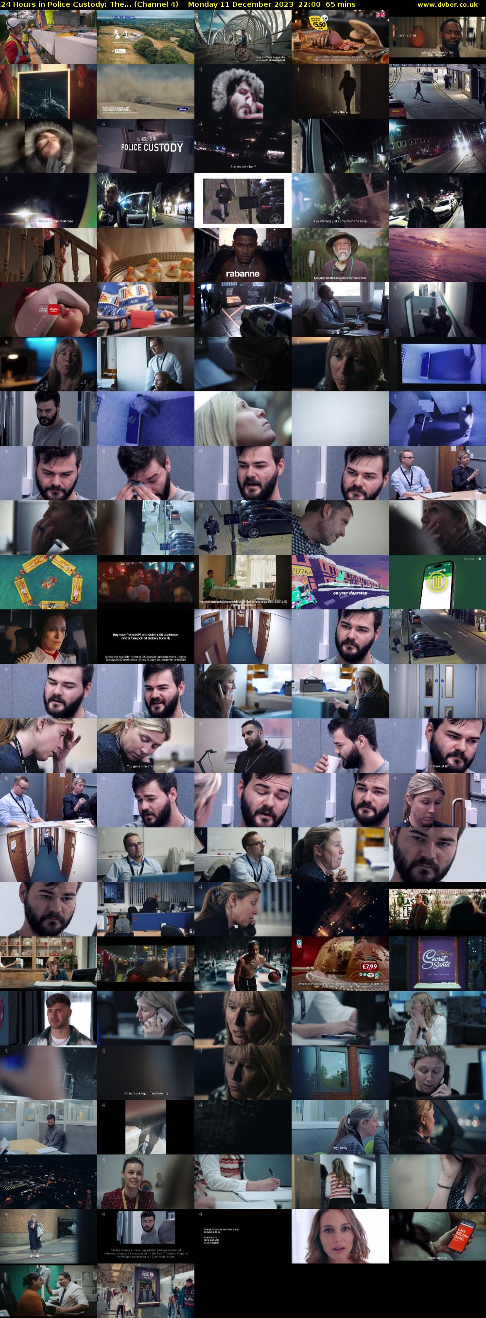 24 Hours in Police Custody: The... (Channel 4) Monday 11 December 2023 22:00 - 23:05