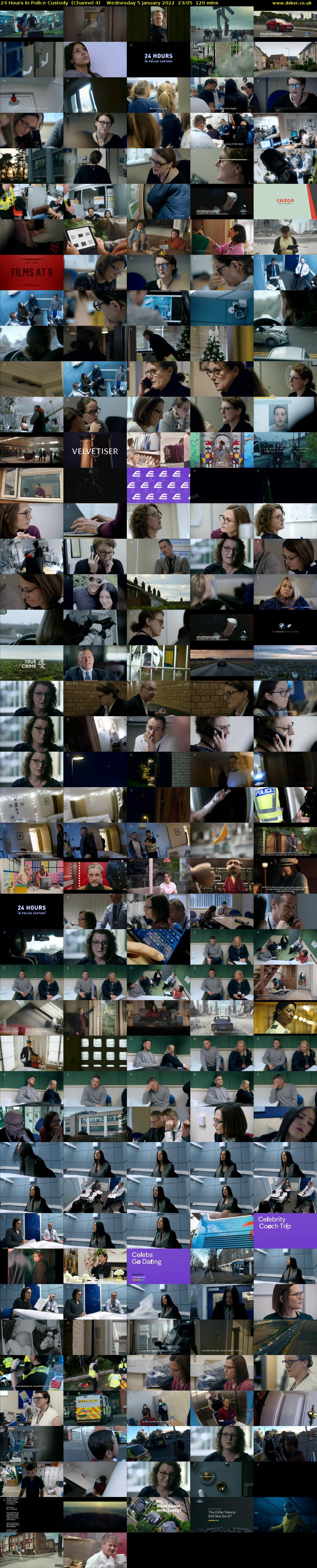 24 Hours in Police Custody  (Channel 4) Wednesday 5 January 2022 23:05 - 01:05