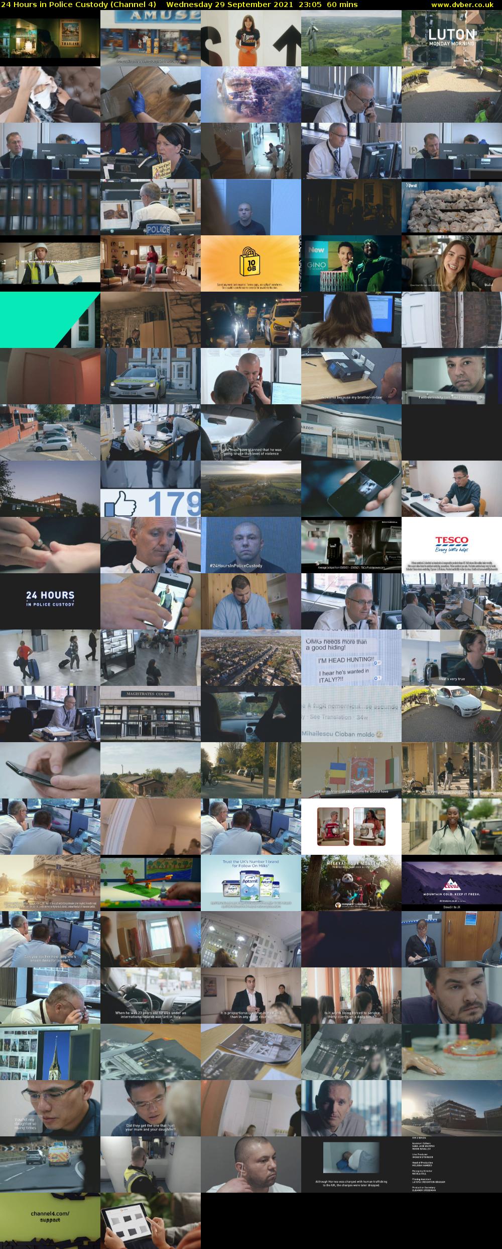 24 Hours in Police Custody (Channel 4) Wednesday 29 September 2021 23:05 - 00:05